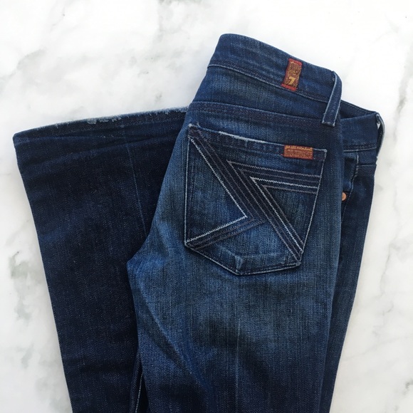 7 for all Mankind Flynt Denim Jeans - Picture 6 of 8